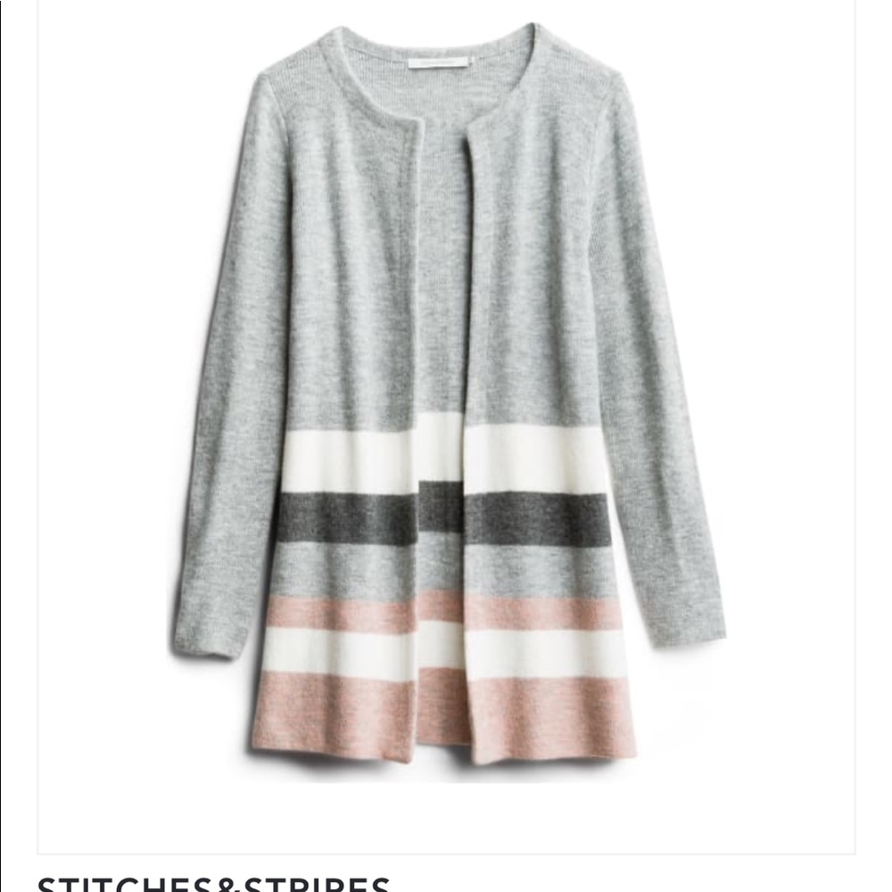 Stitches and Stripes Elaine Open Cardigan